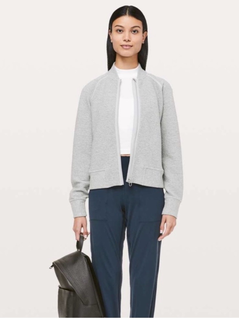 lululemon on repeat bomber jacket